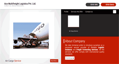Desktop Screenshot of freight-forwarding.co.in